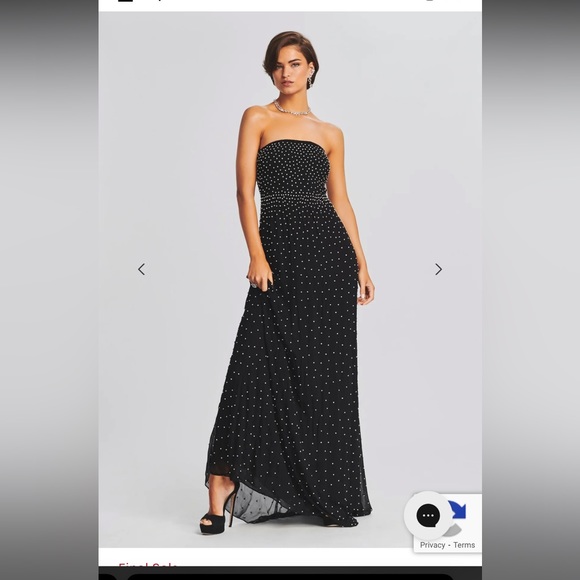 Retrofete Masie Embellished Chiffon Dress - Picture 4 of 8